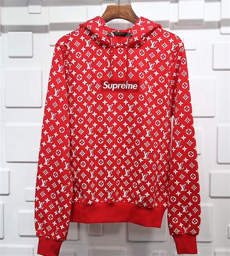 louis vuitton supreme sweatshirt|supreme shirt louis vuitton price.